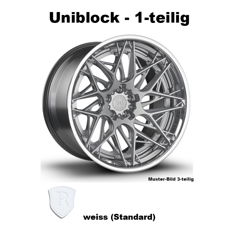 Rohana Forged RFG21 weiss - Uniblock 20 Zoll