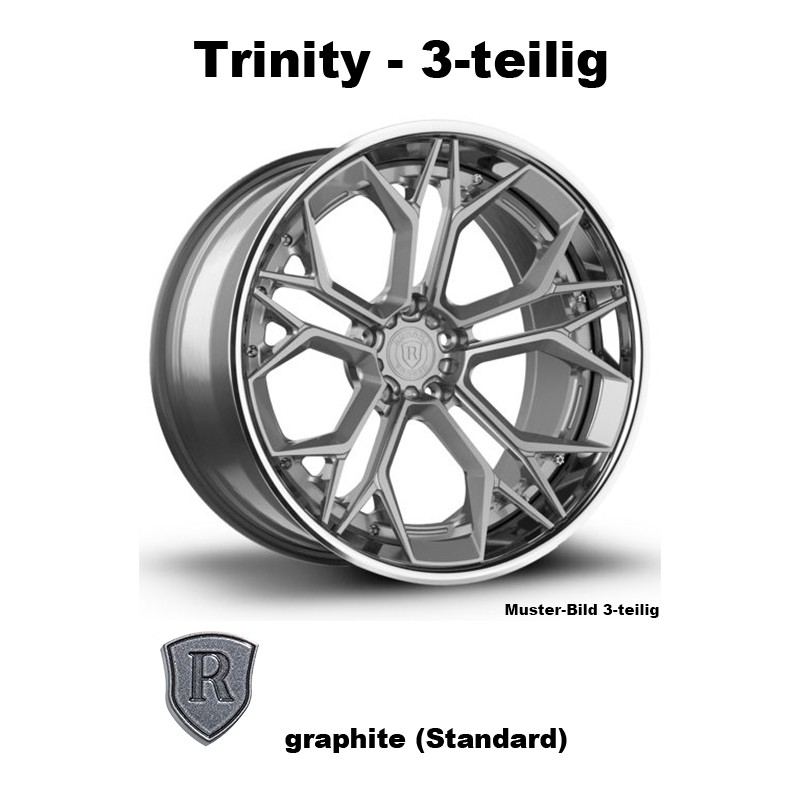 Rohana Forged RFG23 graphite - Trinity 3-tlg 23 Zoll