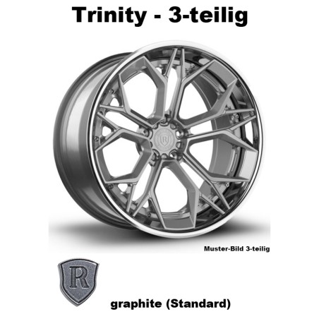 Rohana Forged RFG23 graphite - Trinity 3-tlg 23 Zoll