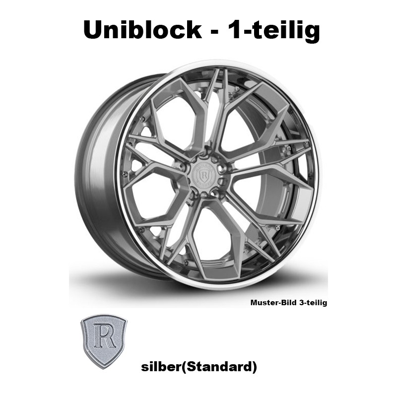 Rohana Forged RFG23 silber - Uniblock 22 Zoll