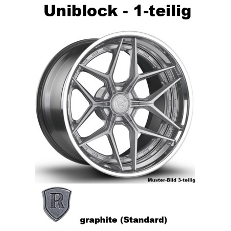 Rohana Forged RFG26 graphite - Uniblock 19 Zoll