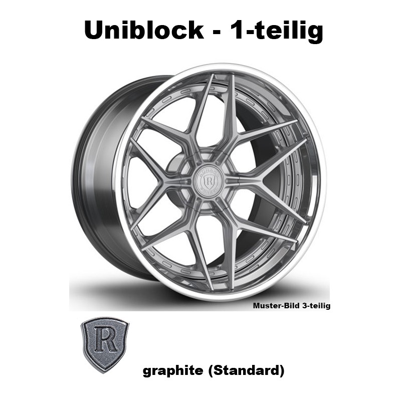 Rohana Forged RFG26 graphite - Uniblock 21 Zoll