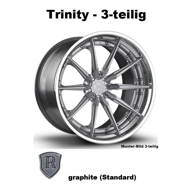Rohana Forged RFG27 graphite - Trinity 3-tlg 21 Zoll