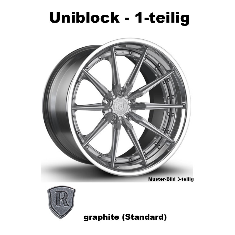 Rohana Forged RFG27 graphite - Uniblock 22 Zoll