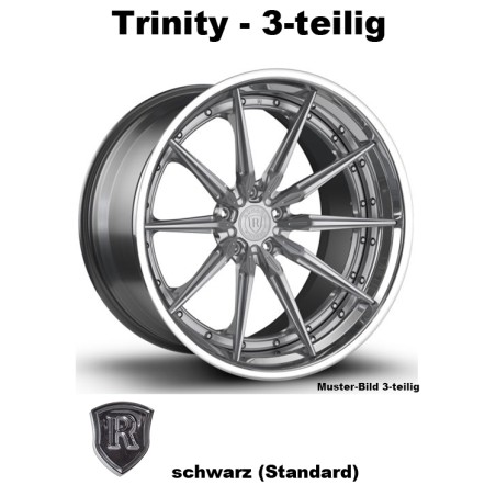 Rohana Forged RFG27 schwarz - Trinity 3-tlg 23 Zoll