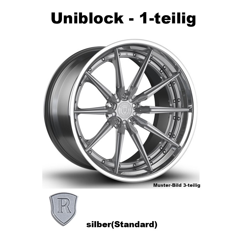 Rohana Forged RFG27 silber - Uniblock 21 Zoll