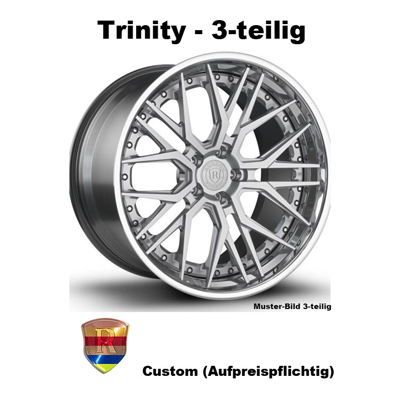 Rohana Forged RFG3 CUSTOM - Trinity 3-tlg 22 Zoll