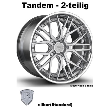 Rohana Forged RFG3 silber - Tandem 2-tlg 23 Zoll