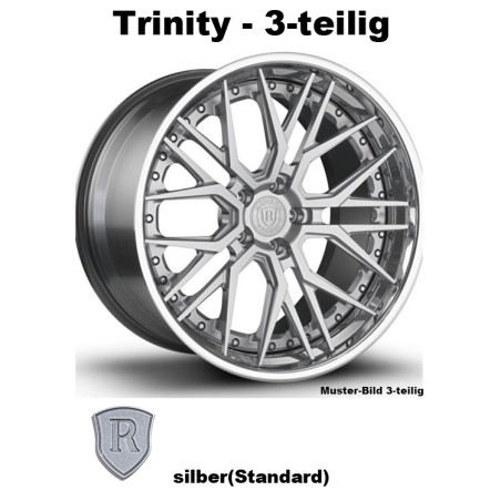 Rohana Forged RFG3 silber - Trinity 3-tlg 22 Zoll