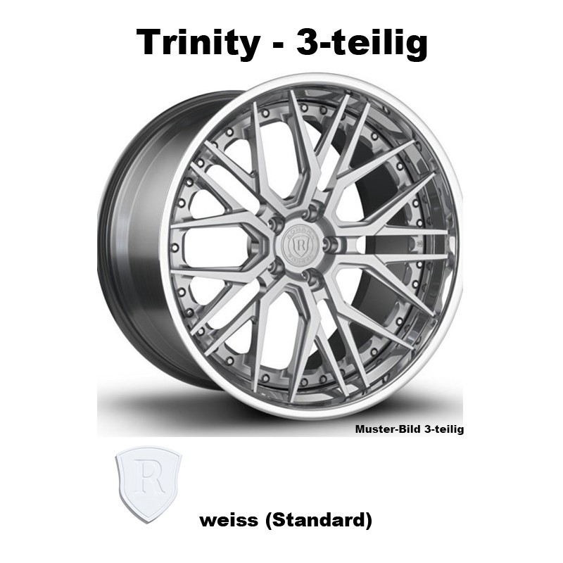Rohana Forged RFG3 weiss - Trinity 3-tlg 21 Zoll