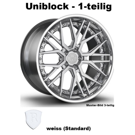 Rohana Forged RFG3 weiss - Uniblock 20 Zoll