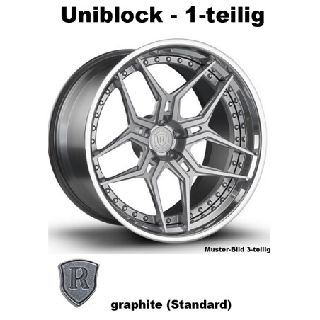 Rohana Forged RFG5 graphite - Uniblock 22 Zoll
