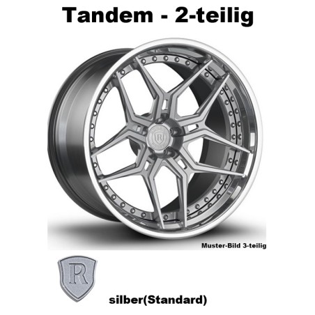Rohana Forged RFG5 silber - Tandem 2-tlg 21 Zoll