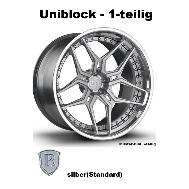 Rohana Forged RFG5 silber - Uniblock 24 Zoll