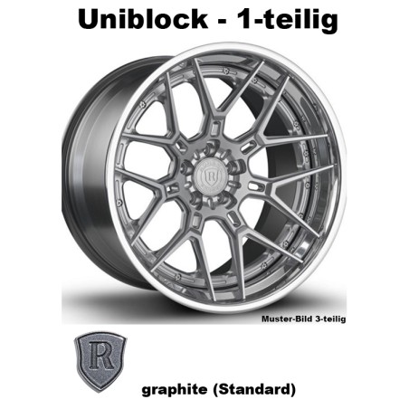 Rohana Forged RFG7 graphite - Uniblock 20 Zoll