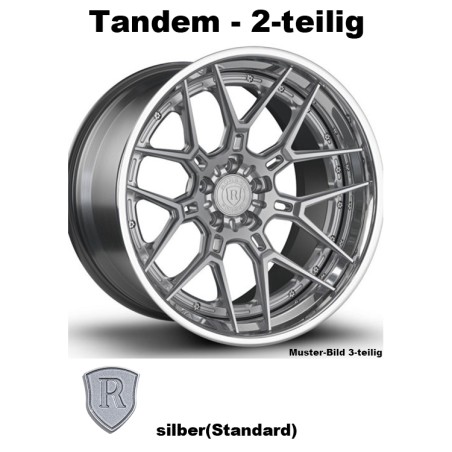 Rohana Forged RFG7 silber - Tandem 2-tlg 22 Zoll