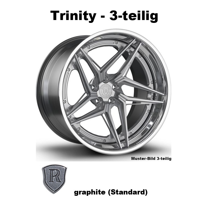 Rohana Forged RFG9 graphite - Trinity 3-tlg 22 Zoll