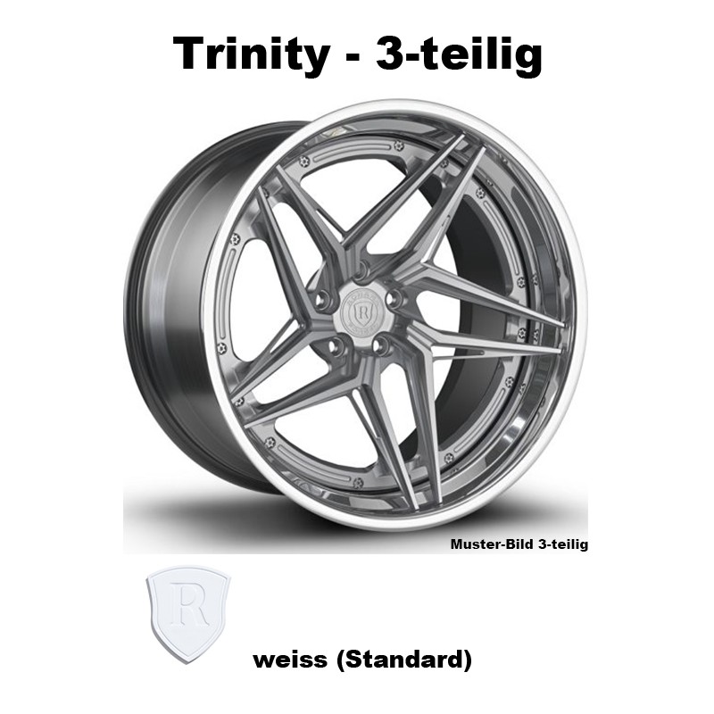 Rohana Forged RFG9 weiss - Trinity 3-tlg 22 Zoll