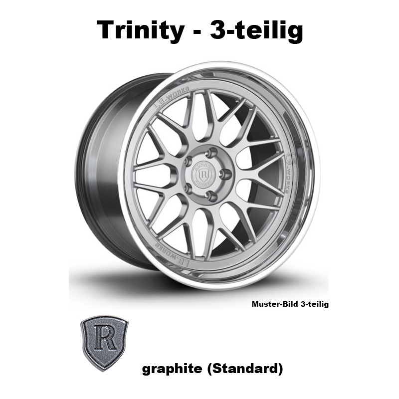 Rohana Forged RLB1 graphite - Trinity 3-tlg 22 Zoll