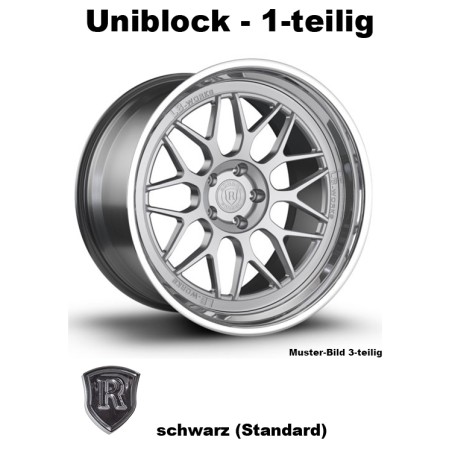 Rohana Forged RLB1 schwarz - Uniblock 23 Zoll