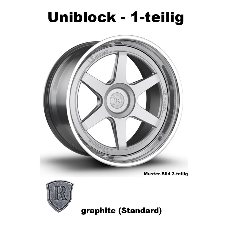 Rohana Forged RLB2 graphite - Uniblock 22 Zoll