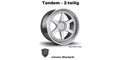 Rohana Forged RLB2 schwarz - Tandem 2-tlg 22 Zoll