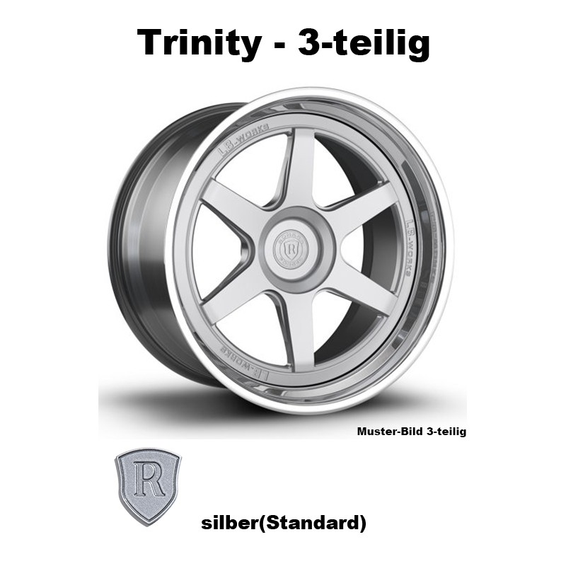 Rohana Forged RLB2 silber - Trinity 3-tlg 23 Zoll