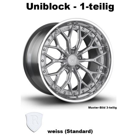 Rohana Forged RLB3 weiss - Uniblock 23 Zoll