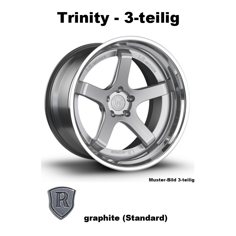 Rohana Forged RLB4 graphite - Trinity 3-tlg 23 Zoll