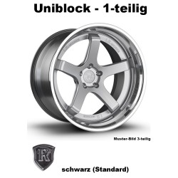 Rohana Forged RLB4 schwarz - Uniblock 22 Zoll