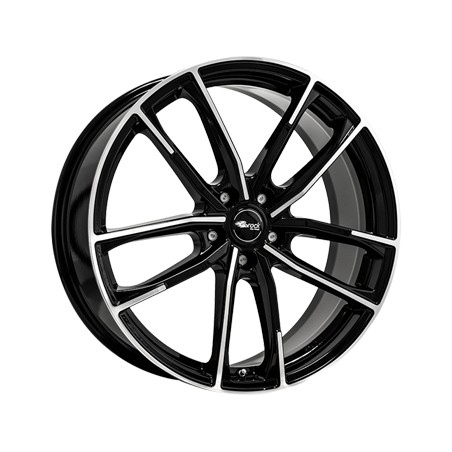 Brock B38 8 x 18 schwarz Alufelge