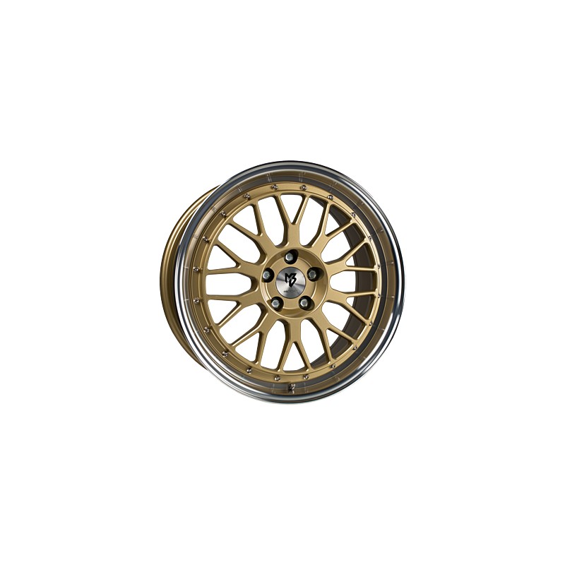 mbDESIGN LV1 7 x 17 gold Alufelge