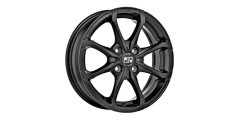 MSW X4 5.5 x 14 schwarz Alufelge