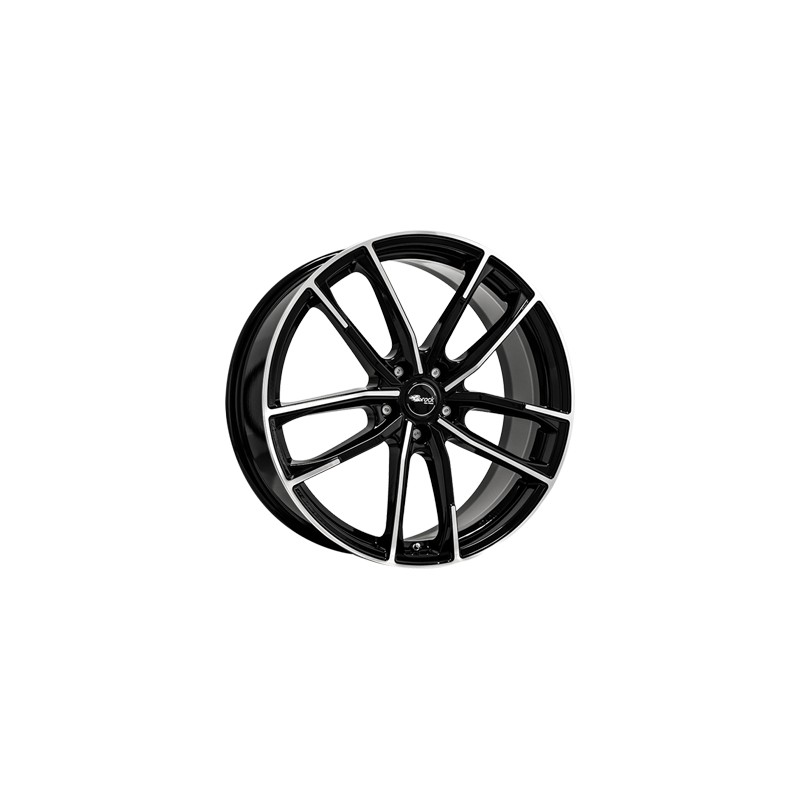Brock B38 8 x 20 schwarz Alufelge