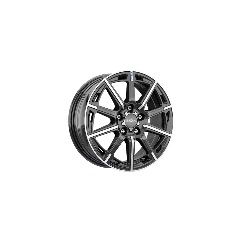Ronal R60_blue 6.5 x 16 schwarz Alufelge