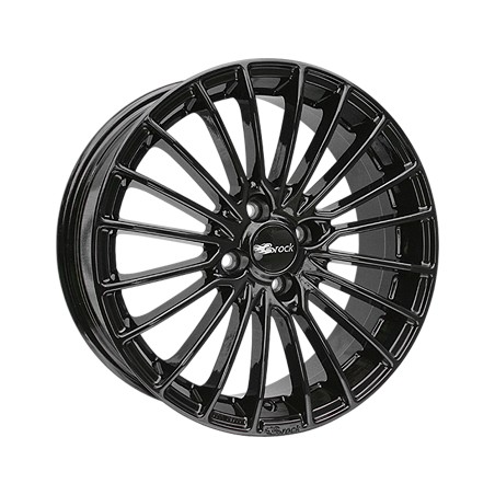 Brock B24 7 x 17 schwarz Alufelge