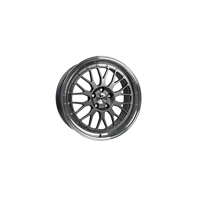 mbDESIGN LV1 7 x 17 grau / anthrazit Alufelge