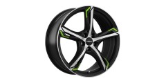 Ronal R62 Green 8 x 19 mehrfarbig Alufelge