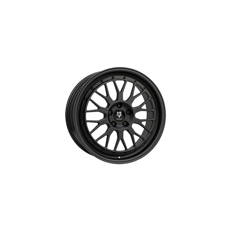 mbDESIGN LV1 7 x 17 schwarz Alufelge