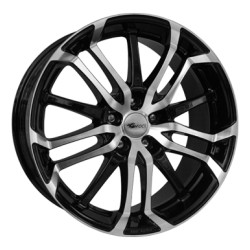 Brock B26 8.5 x 19 schwarz Alufelge
