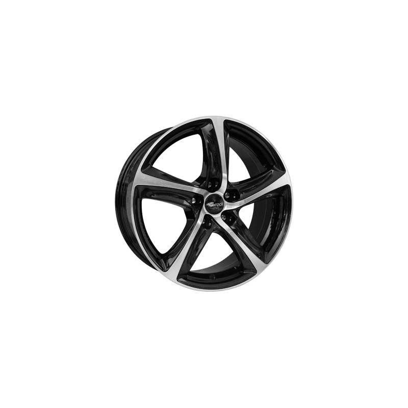 Brock B25 8 x 18 schwarz Alufelge