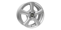 MSW 19 6.5 x 15 silber Alufelge