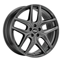 MSW 40 8.5 x 20 grau / anthrazit Alufelge