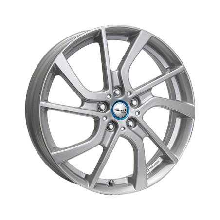 Brock eB1 5 x 19 silber Alufelge