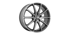 RCDesign RC32 7.5 x 17 grau / anthrazit Alufelge