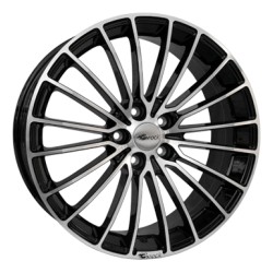 Brock B24 8.5 x 20 schwarz Alufelge