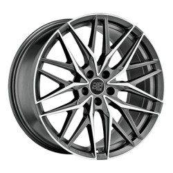 MSW 50 8.5 x 21 grau / anthrazit Alufelge