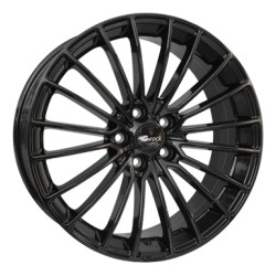 Brock B24 8.5 x 20 schwarz Alufelge