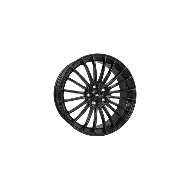 Brock B24 8.5 x 20 schwarz Alufelge