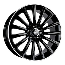Keskin KT18 Turbo 7 x 17 schwarz Alufelge